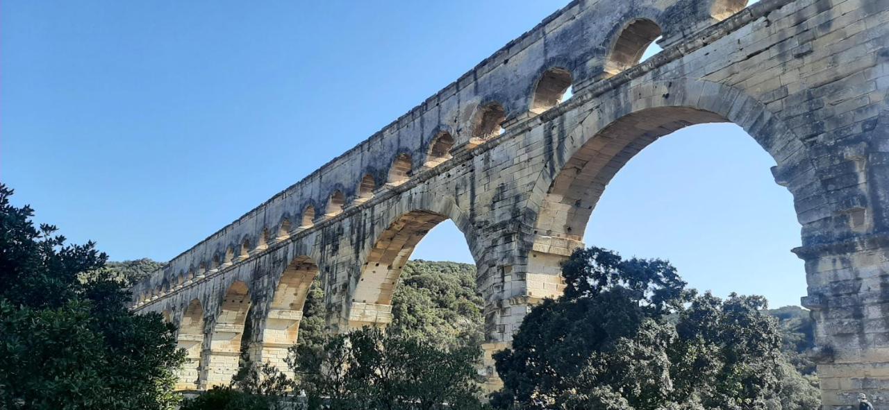 La Maison Du Pont Du Gard Vers Pont du Gard Bagian luar foto